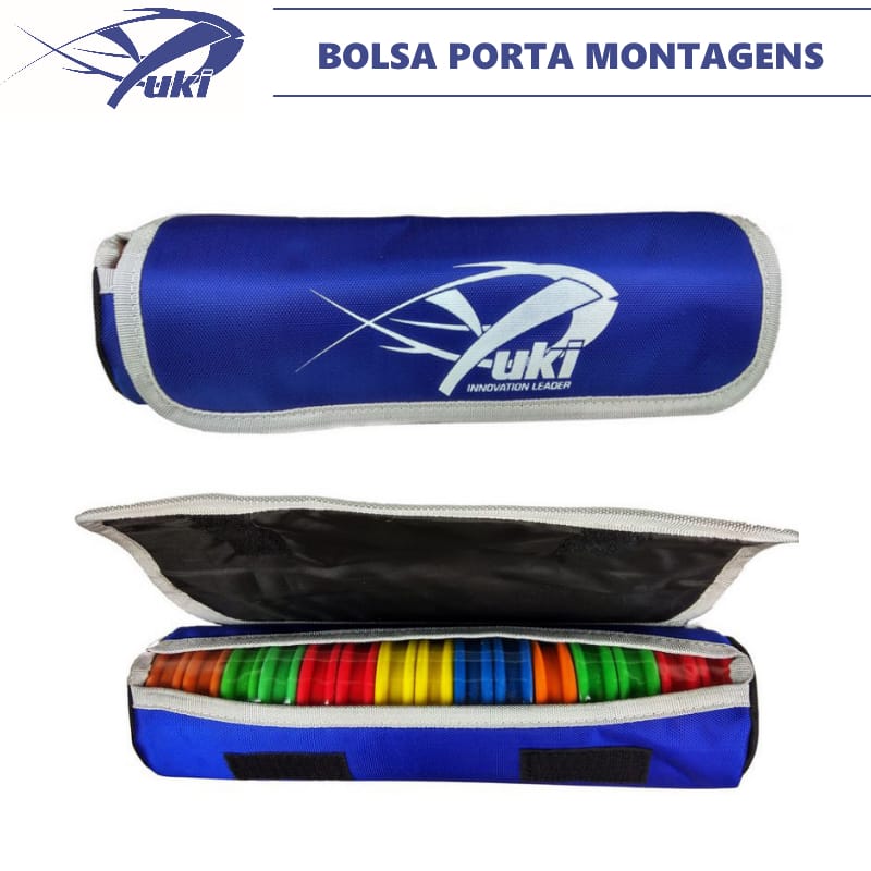 Bolsa porta montagens Yuki + 15 discos EVA