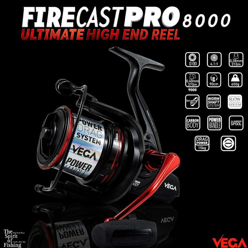 Carreto Vega Firecast Pro 8000