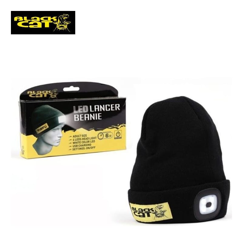 Gorro Lancer Black Cat Led