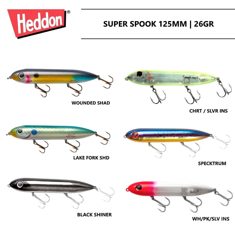 Heddon Super Spook 125mm 26gr