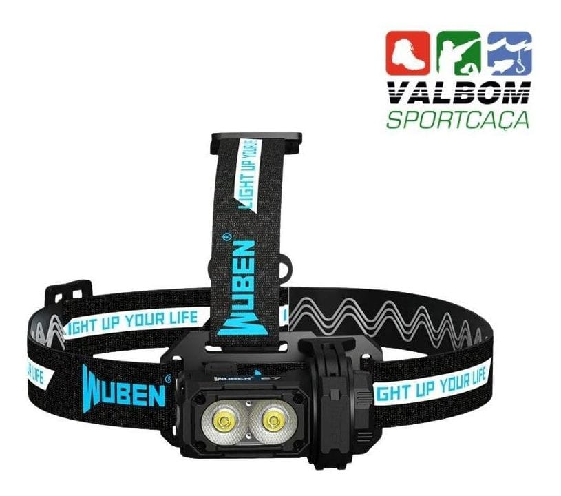 Lanterna de Cabeça Wuben E7 1800 Lumens