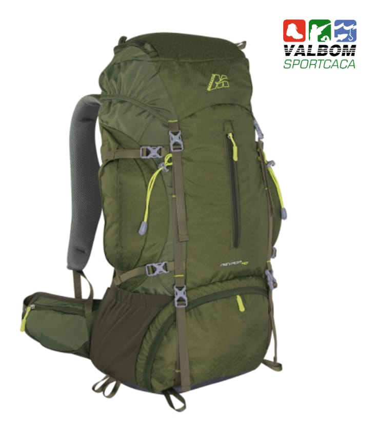 Marsupio Mochila de Trekking Neva 40L Verde