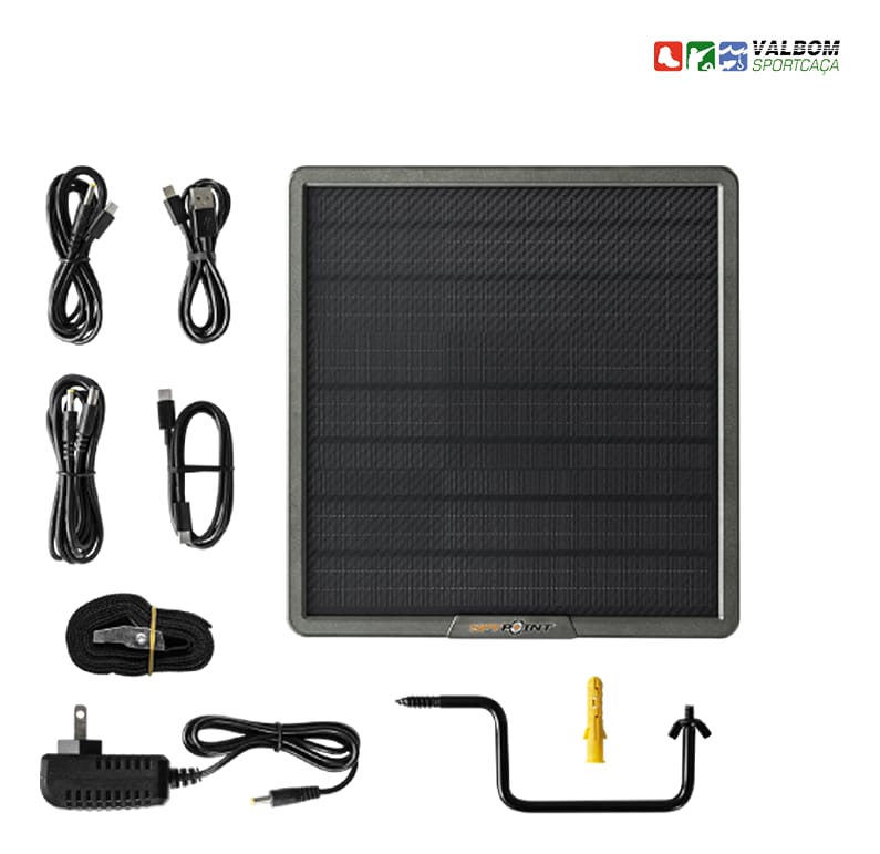 Painel Solar Spypoint p/ pilhas Lithium