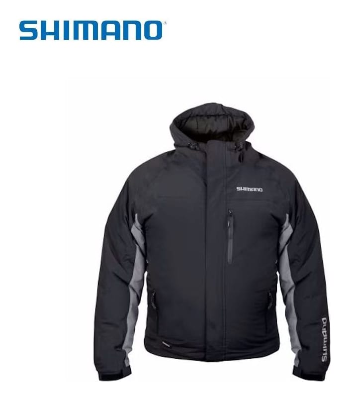 Shimano Casaco de chuva acolchoado preto