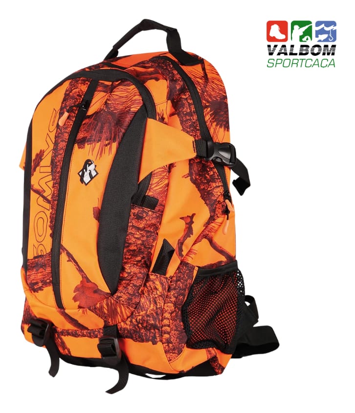Somlys Mochila Laranja Camuflado 40L