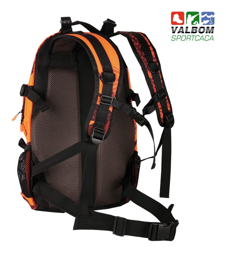 Somlys Mochila Laranja Camuflado 40L