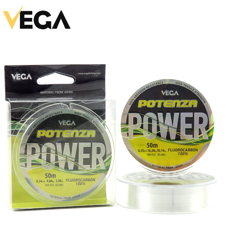 Vega Potenza Power Fluorocarbon 50mt